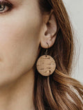 Large Circle Earrings