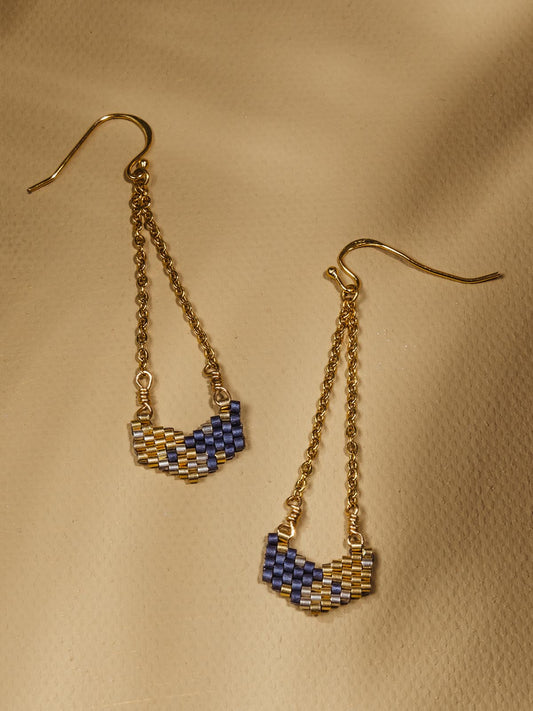 1,000 Gathered Pieces Earrings