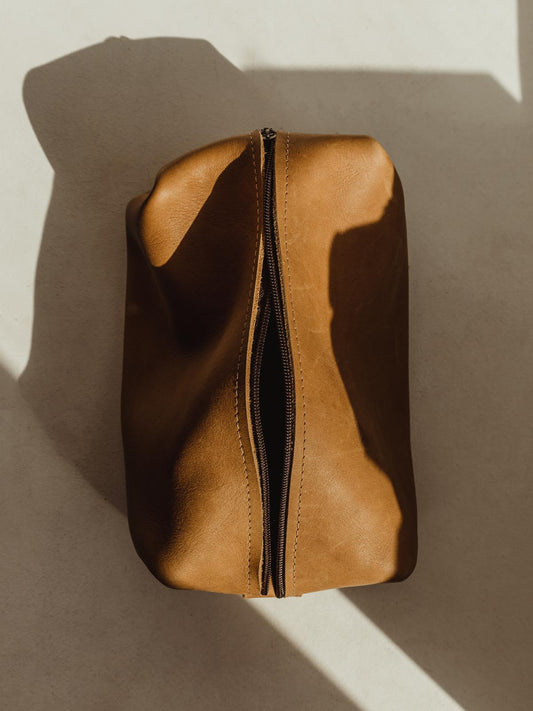 Leather Dopp Kit