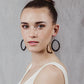 Horn Hoop Earrings