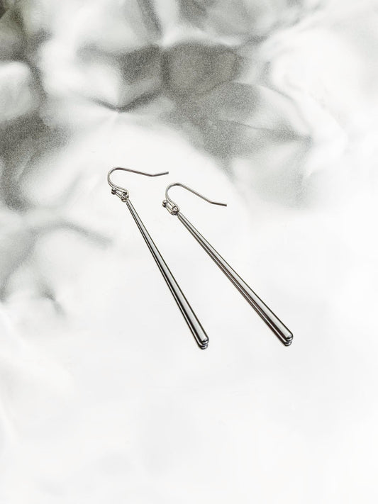 Column Drop Earrings