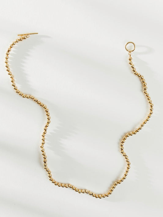 Gold Beaded Choker