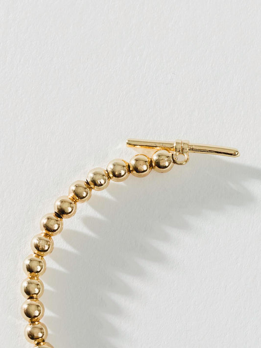 Gold Beaded Choker