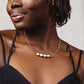 White Bead Necklace