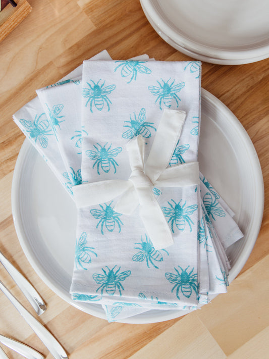 Bumble Bee Cloth Napkins