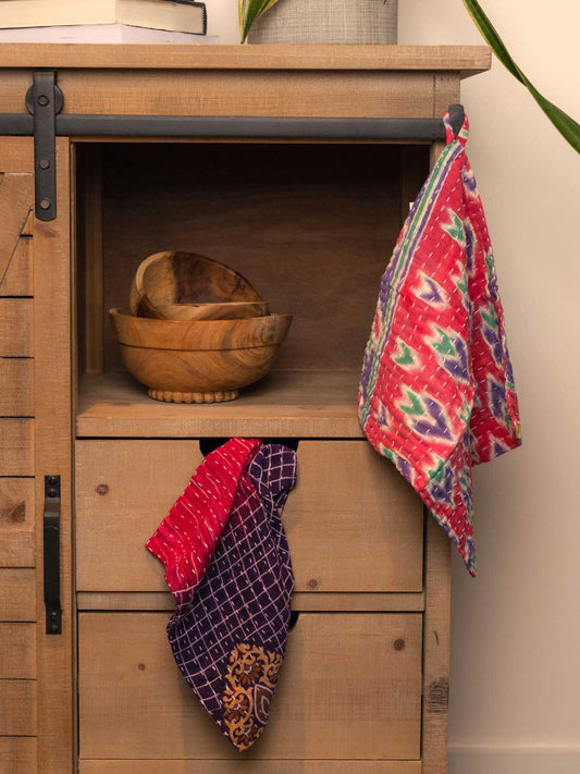 Kantha Dish Towels