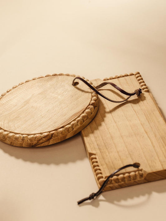 Round Serving Board