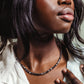 The Clarity Silver Bead Necklace