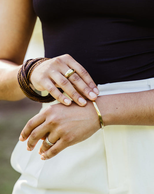 Nia Gold Ring