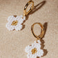 Hazel  Huggie Hoop Earrings