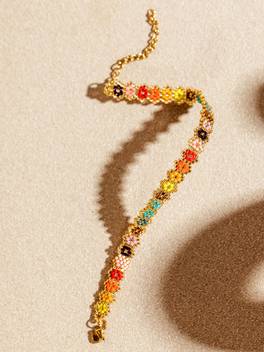 Flores Beaded Bracelet