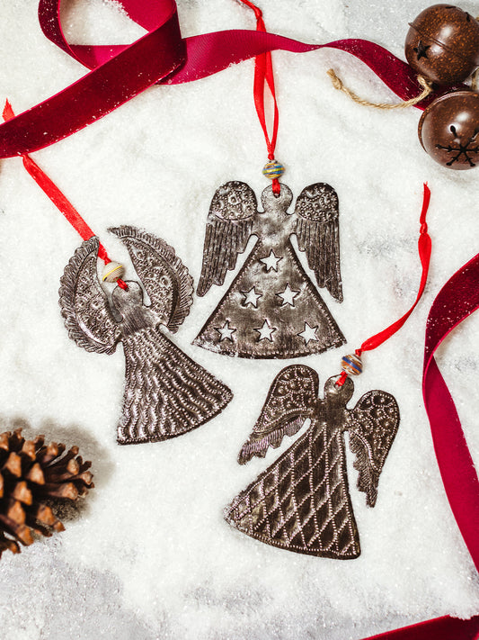 Metal Angel Ornaments