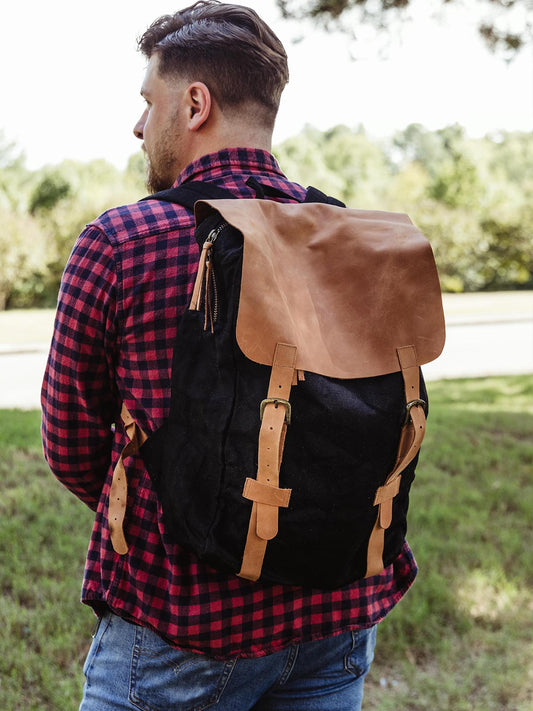 Arjun Canvas Backpack
