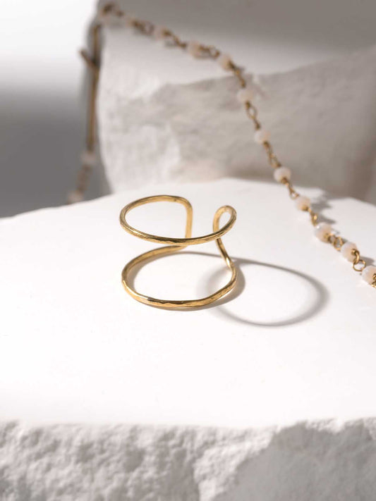 The Chloe Open Gold Ring