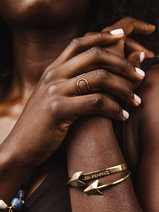 The Chloe Open Gold Ring