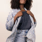 Woven Embroidered Wool Wrap