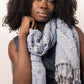 Woven Embroidered Wool Wrap
