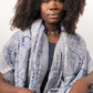 Woven Embroidered Wool Wrap