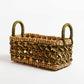 Evergreen Handwoven Small Storage Basket