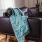Woven Embroidered Wool Wrap