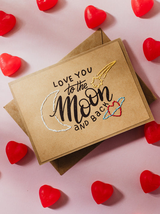 Handmade Valentine’s Cards Set - Assorted