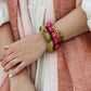 Chunky Olive Green Bracelet